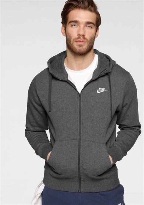 nike sweatjacke herren otto|Nike Sportswear Sweatjacke »Club Fleece Men's Full.